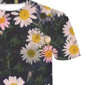 NOVEDAD DE VERANO 2025, camiseta de manga corta con estilo para niños, camiseta de sublimación de bambú con estampado de Hip Hop de gran tamaño - Product Image 4