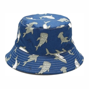 Logo personnalisé impression soleil protéger adultes 100% coton unisexe décontracté été cyclisme seau chapeau - Product Image 4