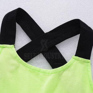 Women's High Quality Comfortable Breathable Quick Dry Sleeveless Crew Neck Polyester Tennis <b>Badminton</b> Uniform Set Sportswear - Product Image 3