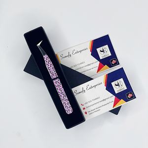 Pinzas para Extensión de Pestañas de 10 mm, Diseño de Gatito, Color Rosa, Acero Inoxidable, Logotipo Personalizado, Precisión Profesional, Duraderas - Product Image 5