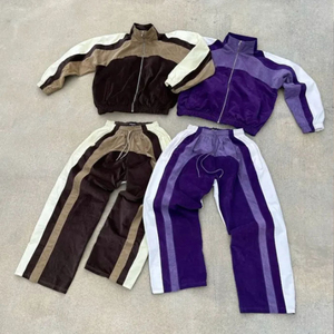 Best Selling Men's Casual <b>Tracksuits</b> High Quality Custom Sports Wear with Fleece Jacket for Winter Whole Sale FORTLEO IND - Product Image 3