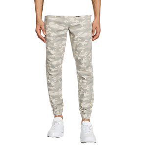 Pantalon décontracté pour homme en toile douce de haute qualité, taille haute, devant plat, respirant, séchage rapide, anti-froissement, écologique - Product Image 1