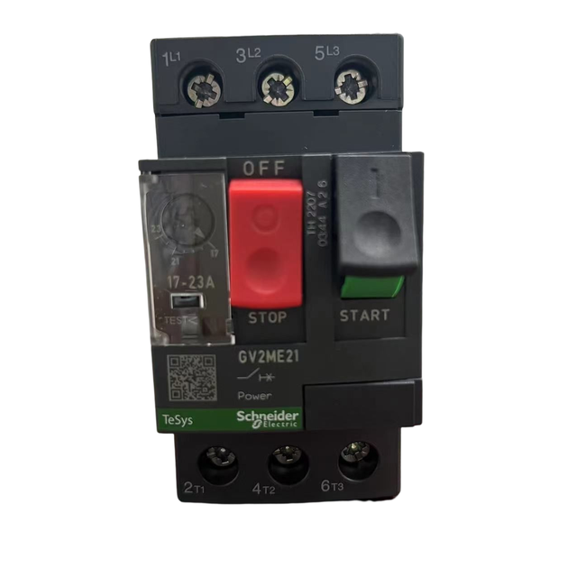Schneider GV2ME21 Motor Protection Circuit Breaker 17 to 23A Adjustable Thermal Overload IEC Standard