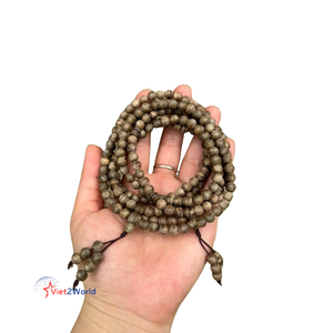 Pulsera Gharuwood de alta calidad superventas, cuentas de madera hechas en Vietnam, precios al por mayor - Product Image 2