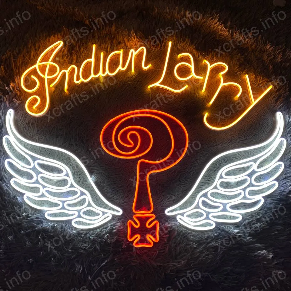Larry LED Neon Sign-larry'nin ışıltısı ile alanınızı aydınlatın-Larry tutkunları için benzersiz bir dekor