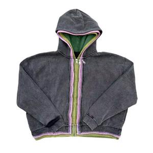 Stay comfortable in this <b>Men's</b> Double Hood <b>Hoodie</b> with Balaclava and Zip Closure A cozy and stylish Double Hood <b>Hoodie</b> designed - Product Image 2