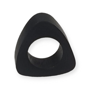 Nouvel arrivage de rond de serviette en vrac en bois de manguier sculpté à la main classique avec couleur personnalisée idéal pour la décoration de table de fête cadeau réfléchi - Product Image 3