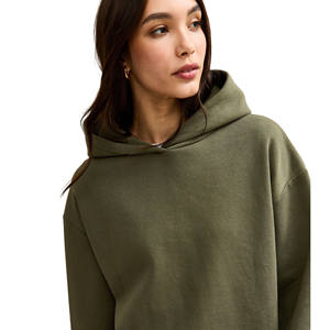 Sudadera con Capucha Extra Grande para Mujer, con Logotipo Personalizado, Transpirable, de Manga Larga, para Invierno, Estilo Urbano - Product Image 4