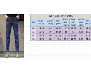 Qualité de luxe 100% coton respirant tissé hommes droit Denim jean décontracté personnalisé coupe régulière lavé pantalon saison d'été - Product Image 6