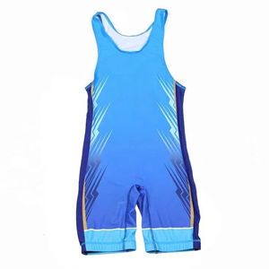 Pakistan Cheap Custom Sublimation Men Wrestling <b>Singlets</b> Manufacturer Top Quality <b>Weightlifting</b> Custom Wrestling <b>Singlet</b> - Product Image 3