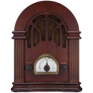 Radio rétro en bois AM/FM avec Bluetooth - Product Image 2