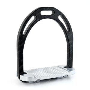 Estribos de aluminio personalizados para caballos, estribos de seguridad ligeros de fácil agarre para los pies, caballos de carreras para saltar ecuestres - Product Image 2