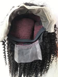 Proveedor brasileño crudo Densidad de visón crudo 180% Cabello virgen brasileño Pelucas rizadas Rizado profundo Rizado Peluca con malla frontal rizada - Product Image 5