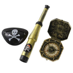 Accesorios de Disfraz de Pirata para Niños, Accesorios de Plástico para Disfraces de Pirata para Niños - Product Image 4