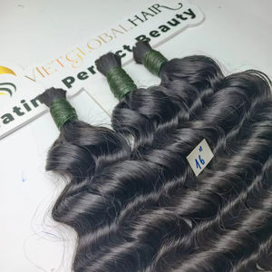 Extensiones de Cabello Humano Virgen de Alta Calidad, Doble Trama, Ondulado Natural/Camboyano Vietnamita, Precio al por Mayor - Product Image 1