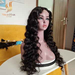 [Vente chaude 2023] perruques ondulées 100% cheveux péruviens bruts densité 180%-250% très complet et meilleur prix - Product Image 1