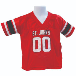 Custom Oversized Boxy <b>Cropped</b> American Football Jersey Retro <b>Mesh</b> Breathable Screen Print Sublimation Fabric Streetwear Short - Product Image 3