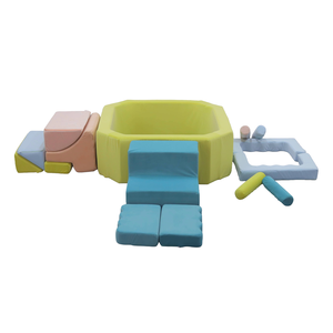 Piscina de Bolas de Espuma y Bloques de Espuma para Niños Pequeños, Sofá de Espuma para Niños Pequeños, Taburete de Espuma para Niños Pequeños, Juguetes de Escalada para Niños Pequeños, Juego de Espuma para Niños Pequeños - Product Image 4