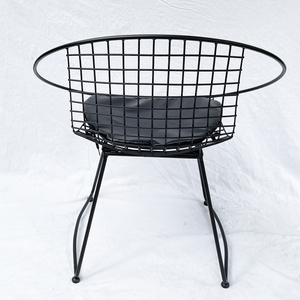 Silla de Jardín HARRY con Respaldo de Hierro, Estilo Industrial GCF090, Silla CONE - Product Image 5