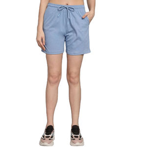 Conjunto de Dos Piezas para Mujer con Estampado de Estrellas, Camiseta y Pantalones Cortos, Tela Ligera Personalizada de Poliéster - Product Image 5