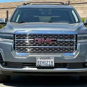 2021 GMC Acadia Denali AWD เทอร์โบเครื่องยนต์หนังแท้สีดำภายในพวงมาลัยซ้ายเกียร์อัตโนมัติขนาด R18ยาง - Product Image 1