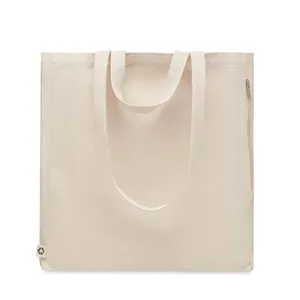 Borse Shopper in Cotone Riciclato GAVE, Borse Promozionali Sostenibili per Merchandising Eco-consapevole - Product Image 2