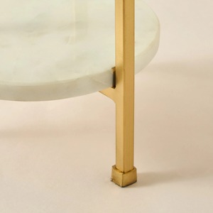 Soporte de madera y resina para pasteles, elegante soporte decorativo para postres para bodas, fiestas de cumpleaños y uso moderno en la cocina del hogar de la India - Product Image 5