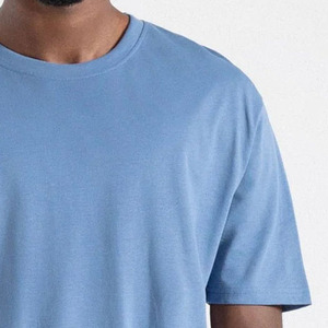 Premium 100% coton blanc solide T-Shirt pour hommes décontracté O cou à manches courtes utilisé vêtements été décontracté T-Shirt pour hommes - Product Image 5