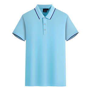 200 grammes de t-shirts polo de golf personnalisés en polyester avec impression logo imprimé polos personnalisés pour hommes - Product Image 1