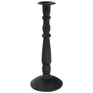 Bougeoir de fantaisie en métal noir Offre Spéciale pour le dîner pour la décoration de salon à la maison pour Noël - Product Image 1