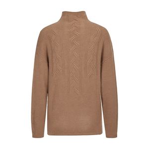 Automne et hiver pull en cachemire femmes pull à col rond décontracté haut tricoté femmes sous-manteau court couleurs de mode - Product Image 1