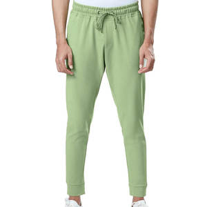 Pantalon de jogging grande taille pour homme, idéal pour l'extérieur, vêtement de sport, 100 % coton lavé - Product Image 1