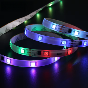Groothandel Adresseerbare Rgb <span class=keywords><strong>Led</strong></span> Color Magic Strip 60Leds/M Programmeerbaar 16703 Rgbic 5050 12V Adressierbarer Bande Adressable - Product Image 4