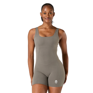 Womens Fitness Romper One Piece Sleeveless Bodysuit Stretch Compression <b>Gym</b> Training Yoga Workout <b>Wear</b> - Product Image 1