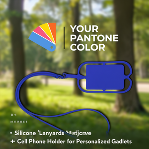 Supporto per Cellulare in Silicone con Cordino per Gadget Personalizzati - Product Image 3