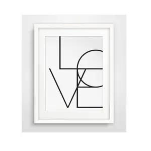 Amor Impressão Tipografia Cartaz Minimalista Wall Art Arte Escandinava Amor Palavra Imprimível