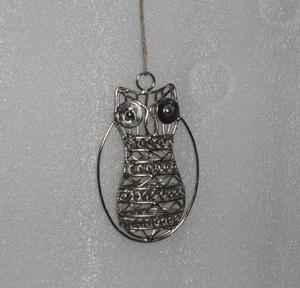 ตะกร้าเก็บของแบบแขวนผนัง/หลังคาของตกแต่งคริสต์มาสดีไซน์โลหะ - Product Image 2