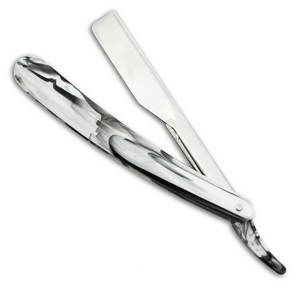 Stainless Steel Professional Barber Folding Straight Edge Razor Shavette Men's <b>Shaving</b> Kit/Cutthroat <b>Shaving</b> Razor - Product Image 1