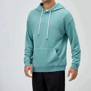 Breathable And Quick Dry Lightweight <b>Men</b> <b>Hoodie</b> / Design Your Own Style Fully Customized <b>Men</b> <b>Hoodie</b> Pullover Sky <b>Blue</b> Color - Product Image 2