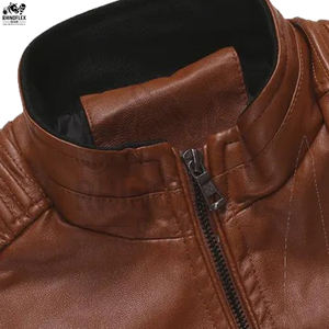 Veste en cuir de qualité au meilleur prix, veste en cuir personnalisée pour homme, mode, fabriquée au Pakistan, veste en cuir tendance pour homme - Product Image 2