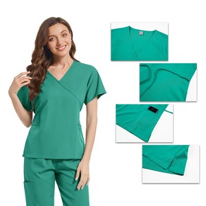 Conjunto de Uniformes de Enfermería Cómodos para Hombre y Mujer, Uniformes de Hospital de Estilo Jogger - Product Image 2