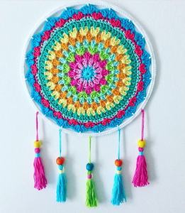 Loom Woven Tapestry Boho <b>Knitting</b> Wall Hanging Decor with Tasselcross colour Custom <b>Chunky</b> Loom Woven Tapestry - Product Image 4