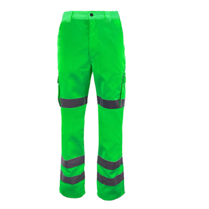 Precio al por mayor Pantalones de trabajo de seguridad ligeros de alta visibilidad Cinta reflectante Pantalones DE TRABAJO unisex multicolor - Product Image 1