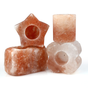 Vela de lámpara de sal del Himalaya rosa de cristal de roca natural a precio de venta al por mayor - Product Image 6