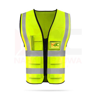 Chaleco de seguridad de alta visibilidad Ropa DE SEGURIDAD Chaleco reflectante de trabajo Bolsillos múltiples Ropa DE TRABAJO Seguridad. - Product Image 4