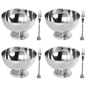 Bol à salade jetable en acier inoxydable de haute qualité, écologique, avec couleur et logo personnalisés pour un usage domestique - Product Image 1