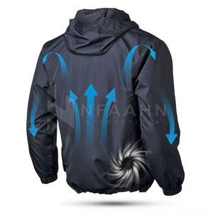 Tissu mélangé par coton léger de refroidissement de Hoodies idéal pour l'entraînement ou le voyage - Product Image 3