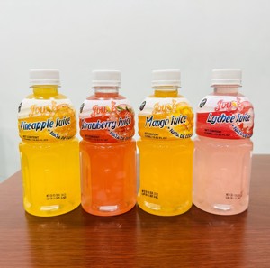Nata de Coco Joyce Brand au goût de fraise en bouteille PET de 320 ml, marque privée, échantillon gratuit de l'usine Interfresh au Vietnam - Product Image 5