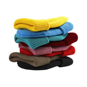 Bonnet unisexe en tricot côtelé en spandex/coton avec impression numérique personnalisée, idéal pour la plage - Product Image 3