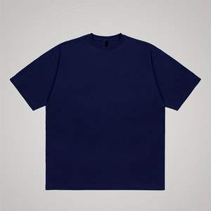 Men's 230g Heavy Cotton Short-sleeved <b>T</b>-<b>shirt</b> Men Pure Cotton Loose Solid Color Bottoming <b>Shirt</b> <b>Trendy</b> Man <b>T</b>-<b>shirt</b> Tops Clothes - Product Image 2